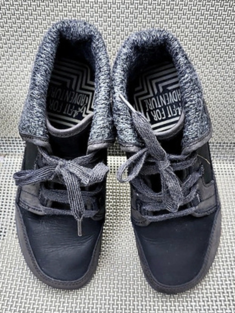 Chaco Barbary Waterproof Leather Wool Ankle Boots Black Iron Women Size 6